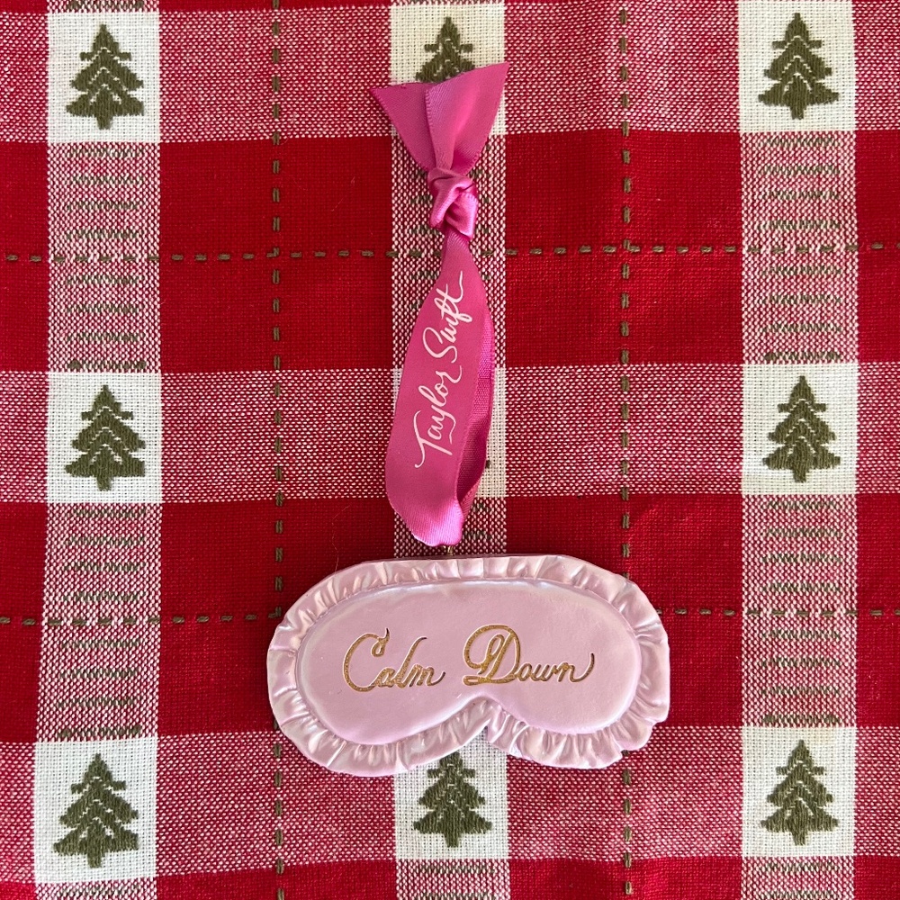 New Taylor Swift Lover You Need To Calm Down Ornament Sleep Mask Ornament YNTCD